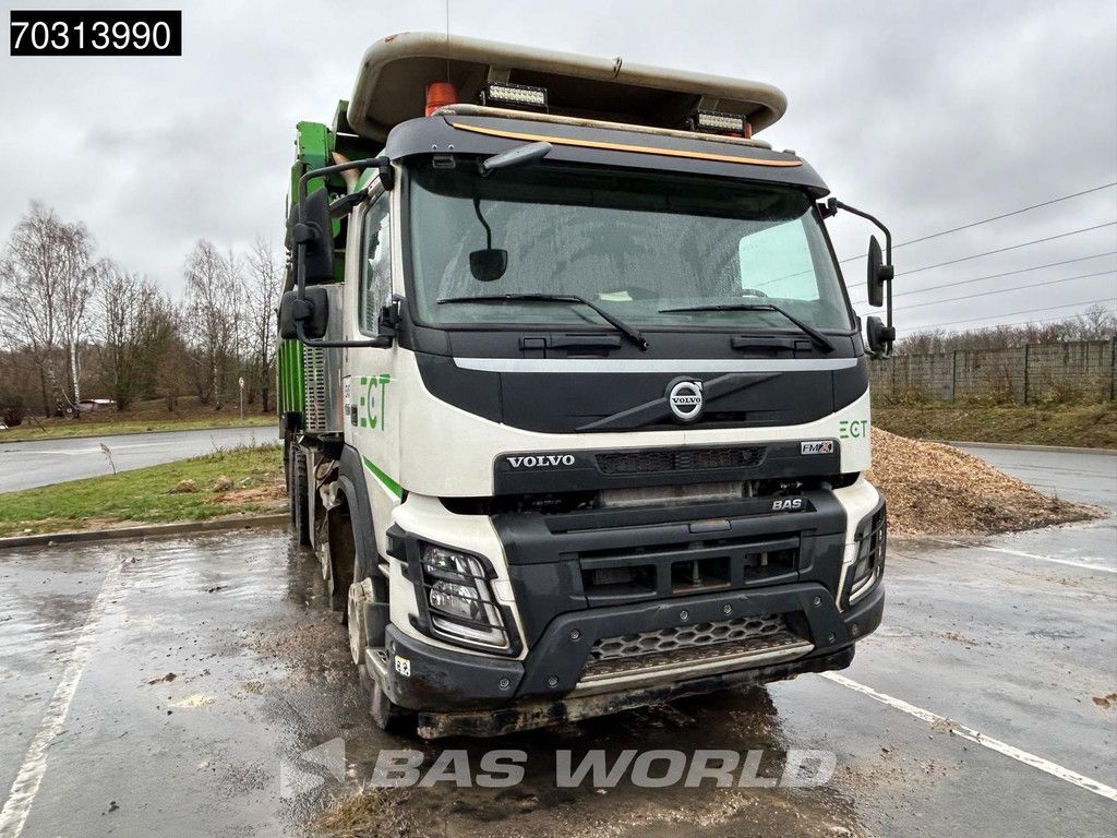 Volvo FMX 500 10X4 28m3 AJK Pusher dump truck Powertronic Automatic Big-Axle Euro 6