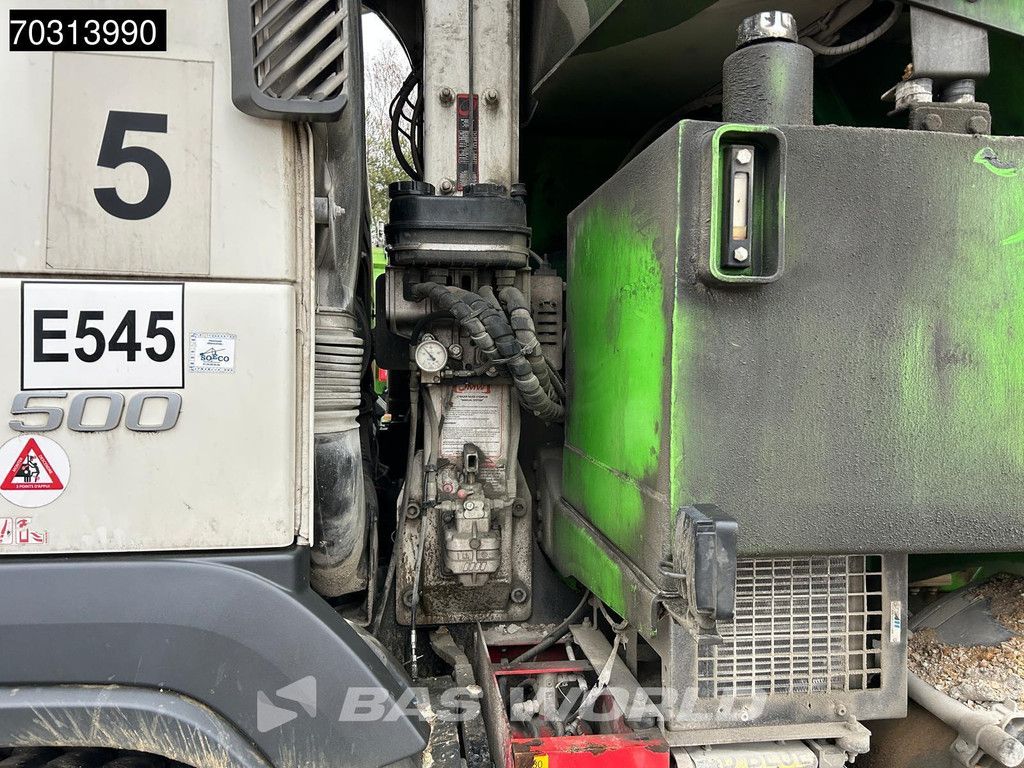 Volvo FMX 500 10X4 28m3 AJK Pusher dump truck Powertronic Automatic Big-Axle Euro 6