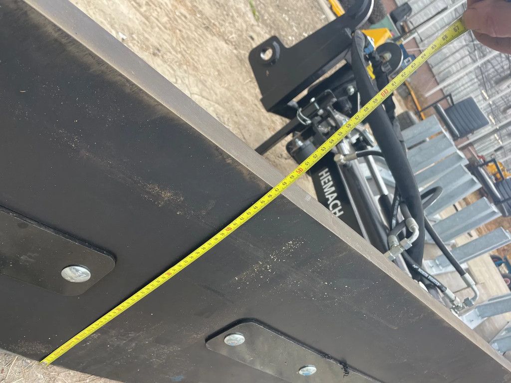 Giant Sneeuwschuif baggerschuif voerschuif 2,20m