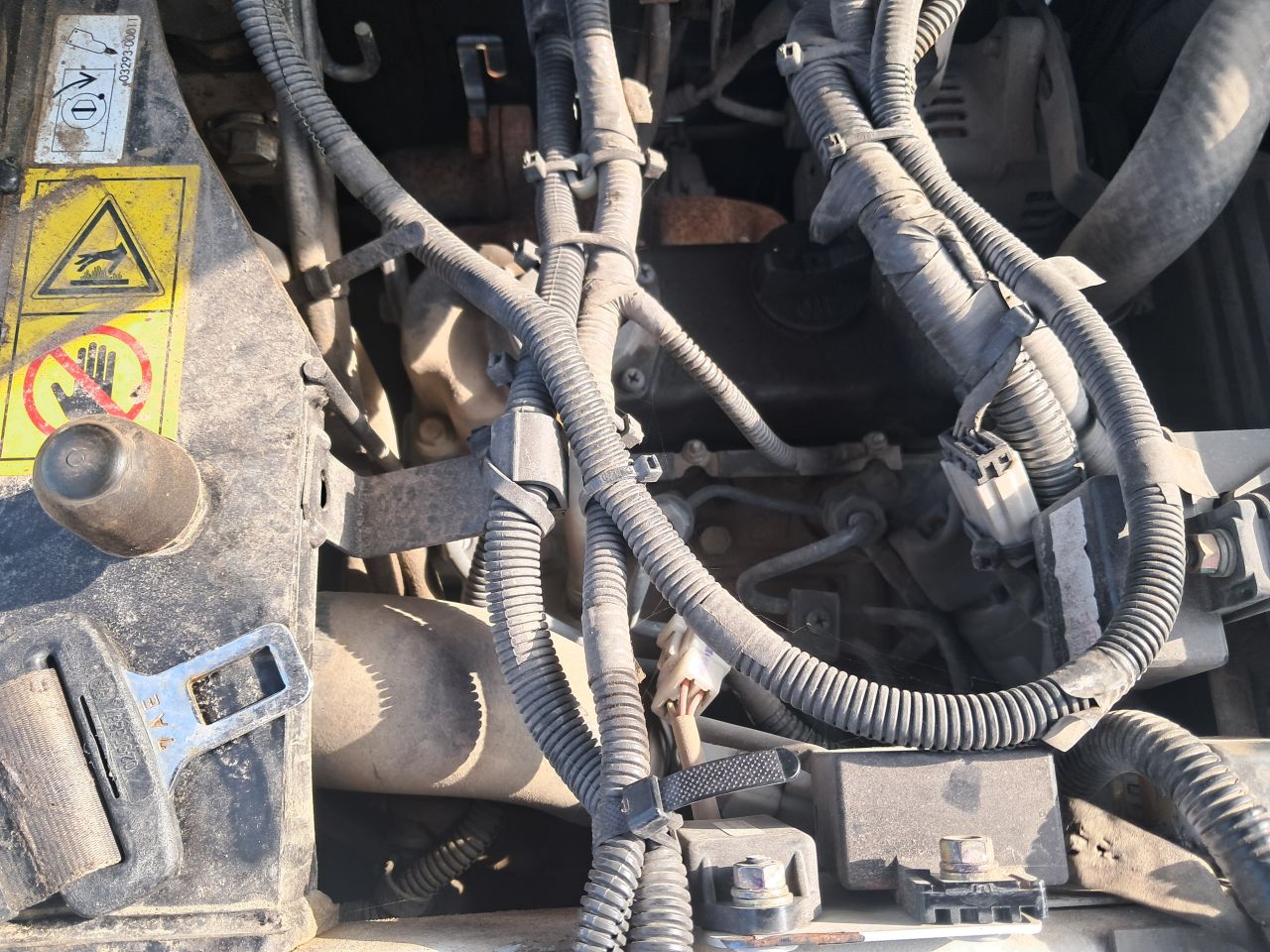 Minigraver Takeuchi TB 210 / Sloop-sorteer / Minikraan / Kraan