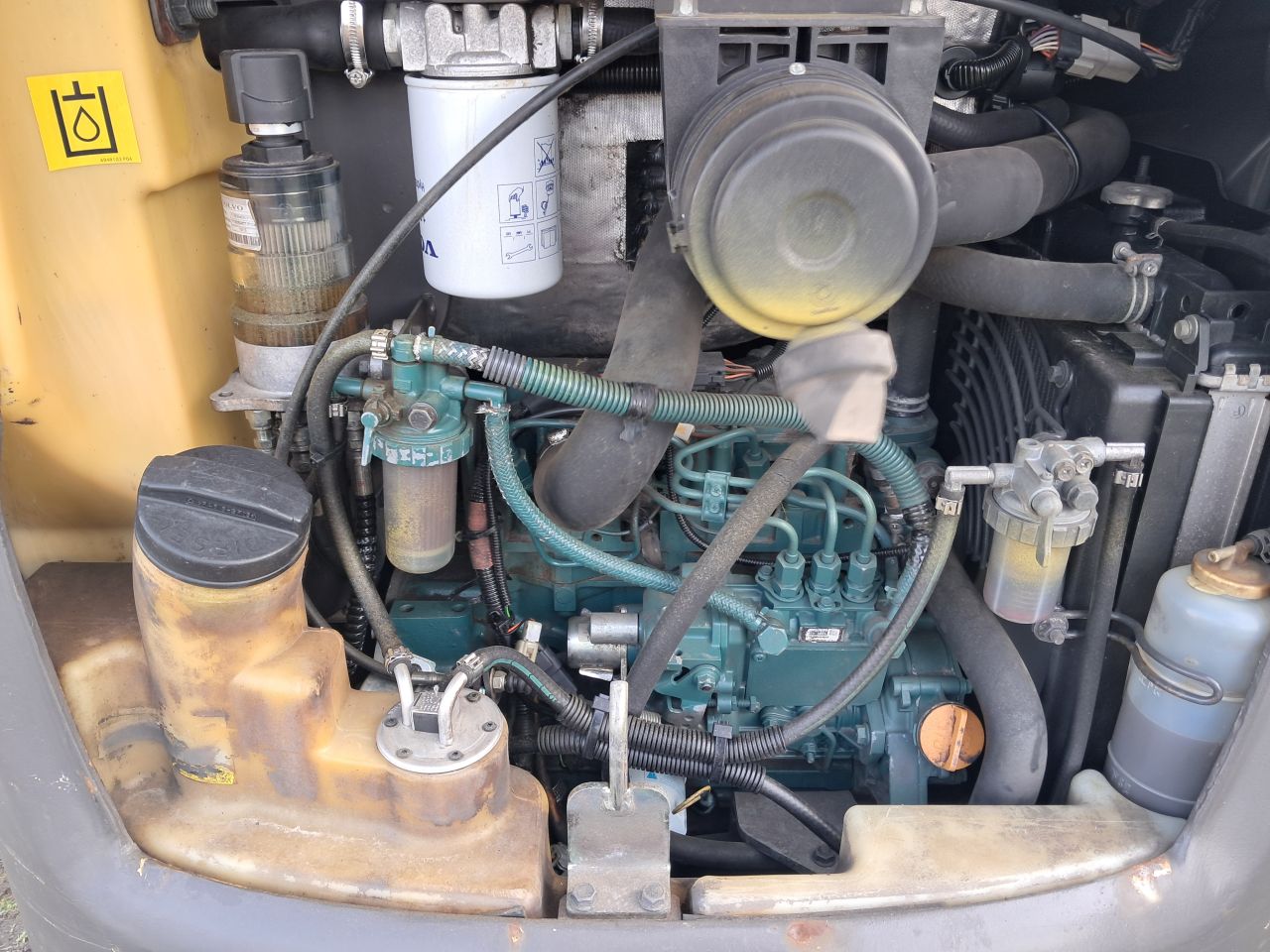 Minigraver Volvo EC 18 C / Minikraan / Graafmachine