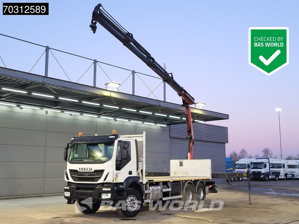 Iveco Trakker Trakker 360 6X4 Palfinger PK18002 EH Kran Crane Big-Axle Steelsuspension Euro 6