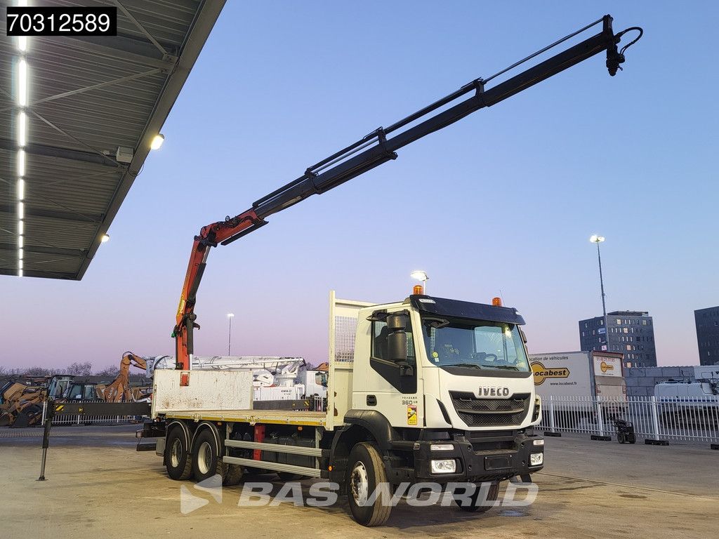 Iveco Trakker Trakker 360 6X4 Palfinger PK18002 EH Kran Crane Big-Axle Steelsuspension Euro 6