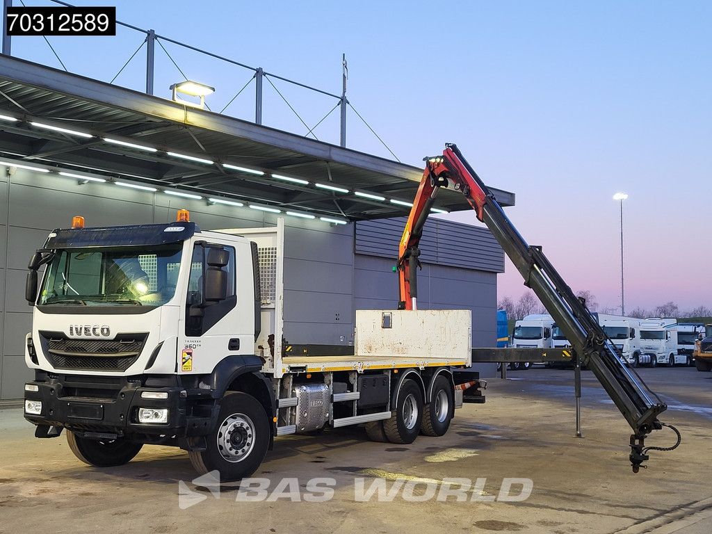 Iveco Trakker Trakker 360 6X4 Palfinger PK18002 EH Kran Crane Big-Axle Steelsuspension Euro 6