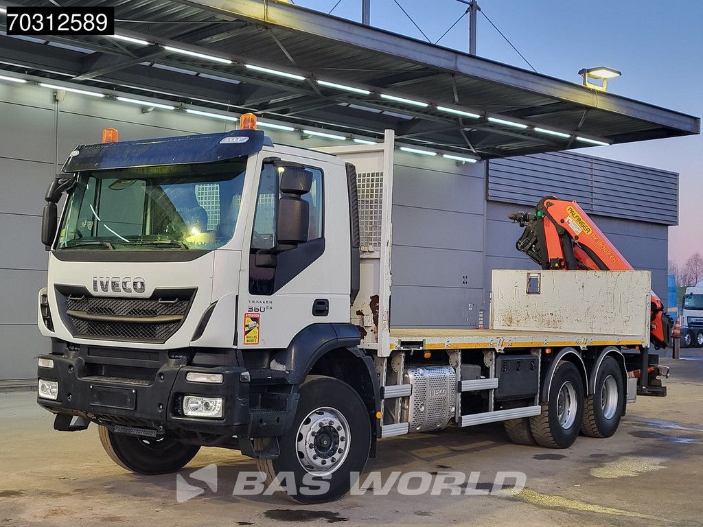 Iveco Trakker Trakker 360 6X4 Palfinger PK18002 EH Kran Crane Big-Axle Steelsuspension Euro 6