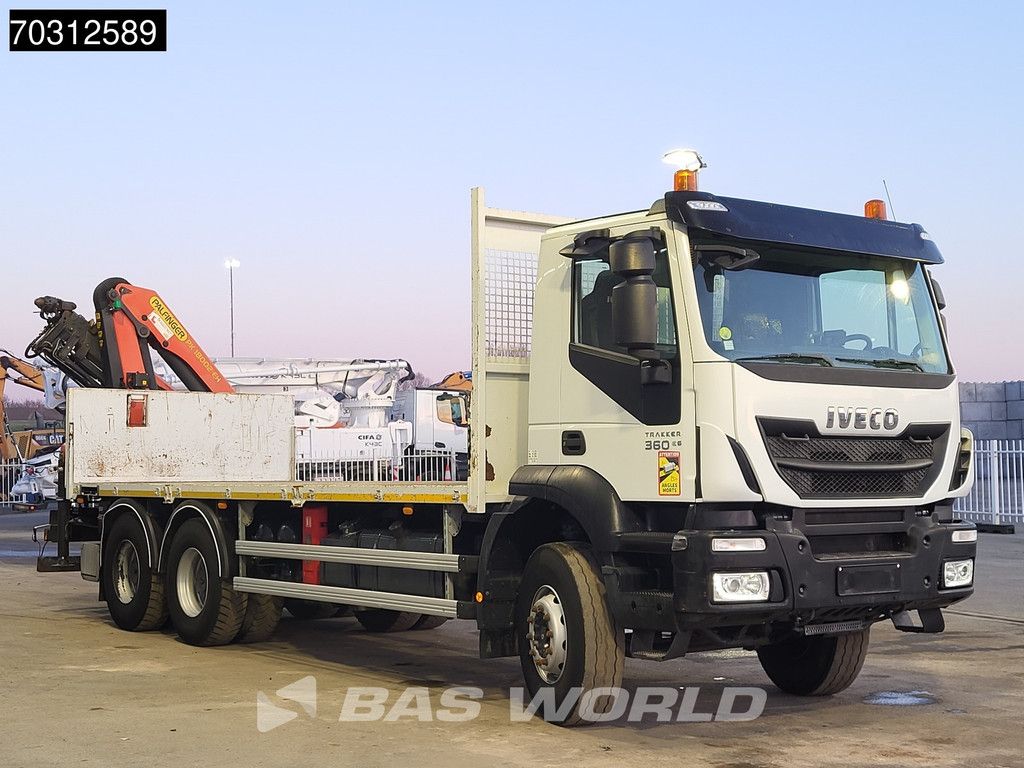Iveco Trakker Trakker 360 6X4 Palfinger PK18002 EH Kran Crane Big-Axle Steelsuspension Euro 6