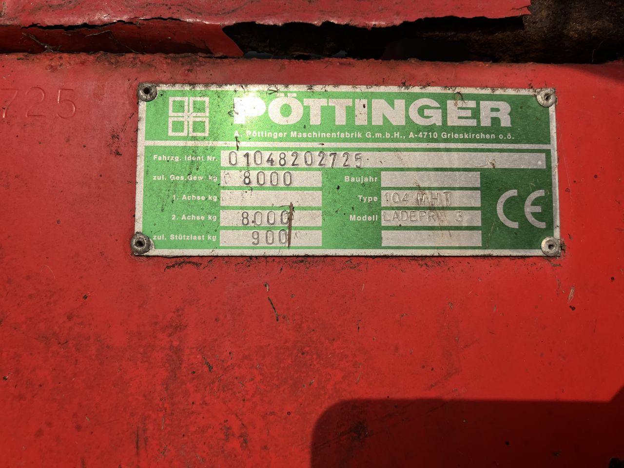 Pottinger LadeProfi 3 opraapwagen