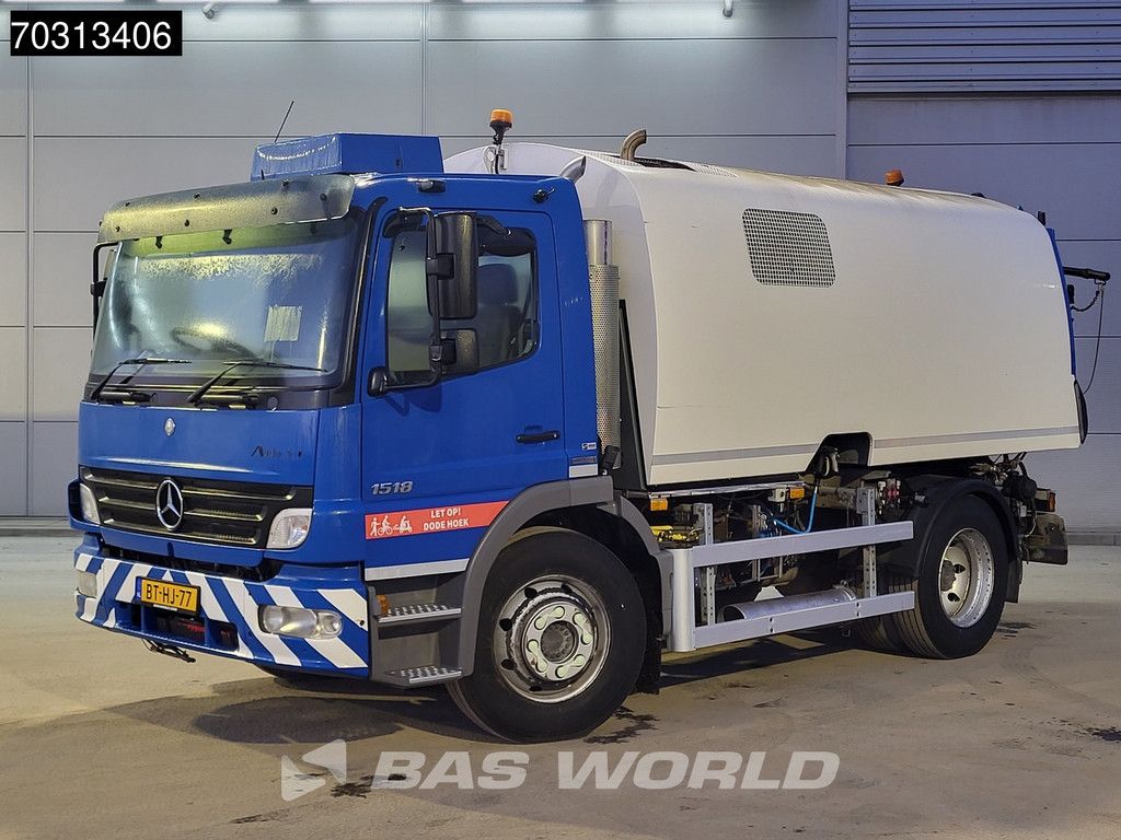 Mercedes Atego 1518 4X2 RHD Sweeper NL-Truck Koks-Bucher Cityfant 60 Manual Euro 4