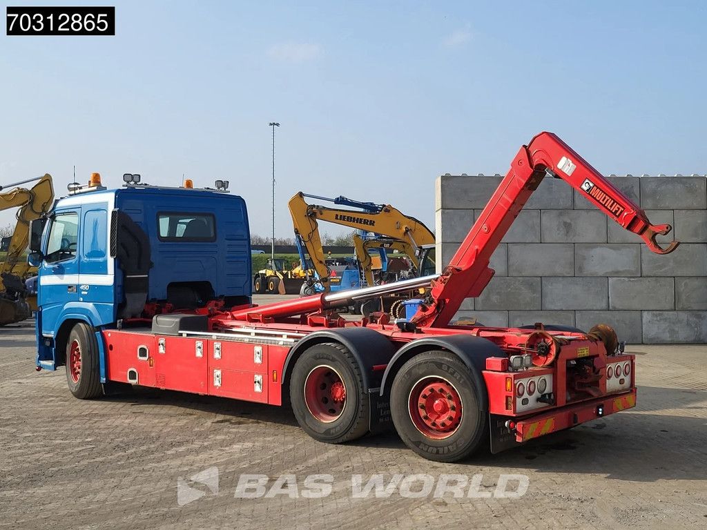 Volvo FM FM 450 6X2 HIAB Multilift Lift-Axle Full Air suspension Automatic Euro 6