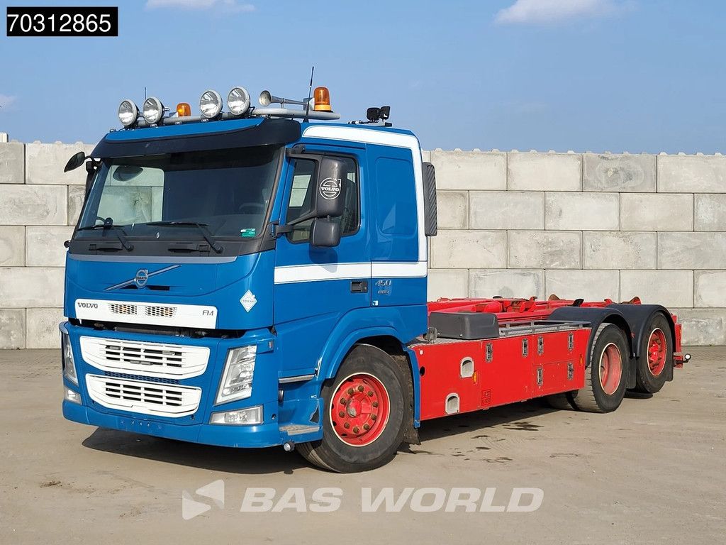 Volvo FM FM 450 6X2 HIAB Multilift Lift-Axle Full Air suspension Automatic Euro 6