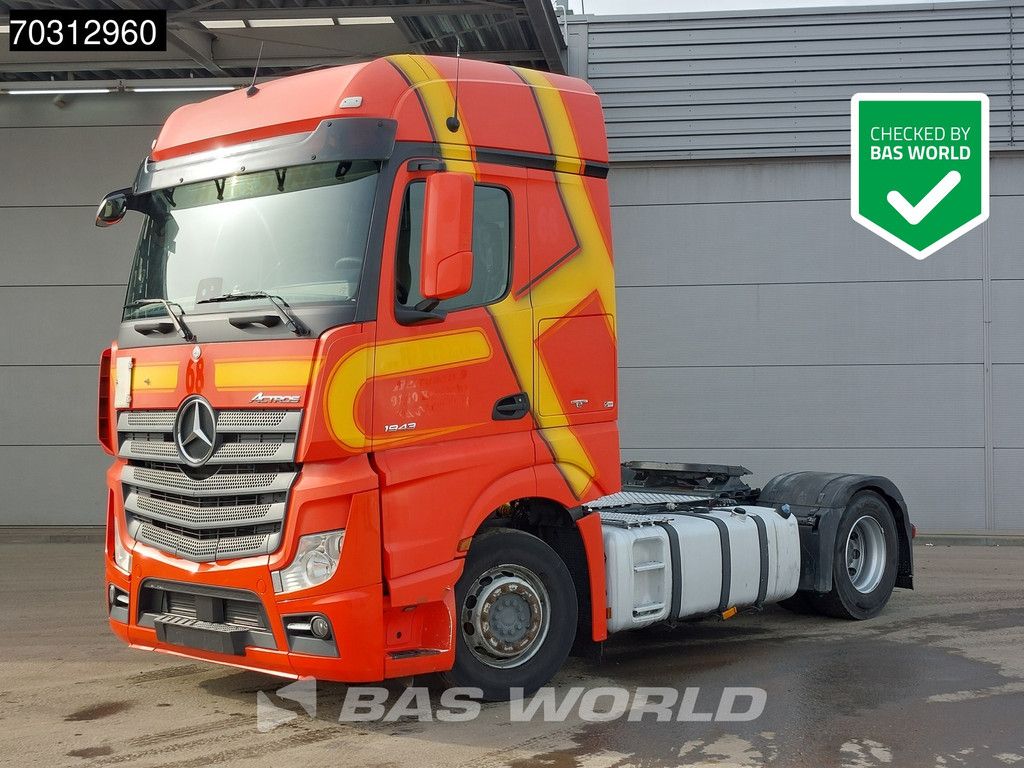 Mercedes Actros 1943 4X2 Bigspace Hydraulic ACC