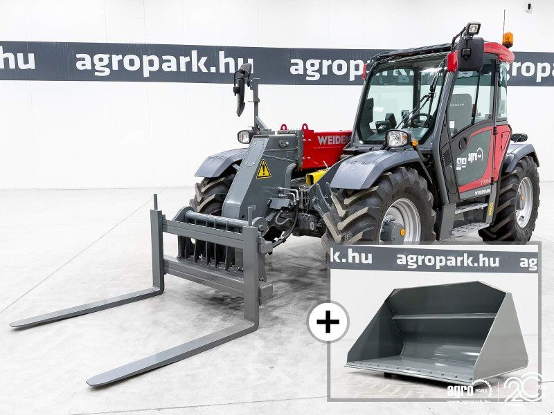 Weidemann T7042 UN 7 m lifting hight, 4,2 ton lifting capacity, air co