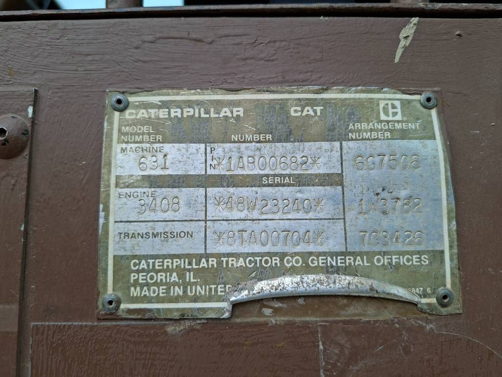CAT 631E (3 units available)