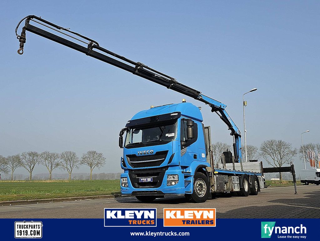 IVECO AT260S42 STRALIS 6x2 hyva hc183x 4x