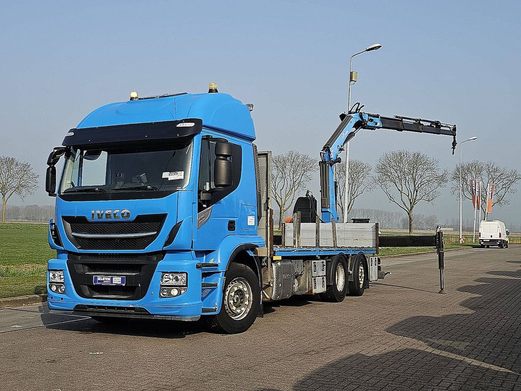 IVECO AT260S42 STRALIS 6x2 hyva hc183x 4x