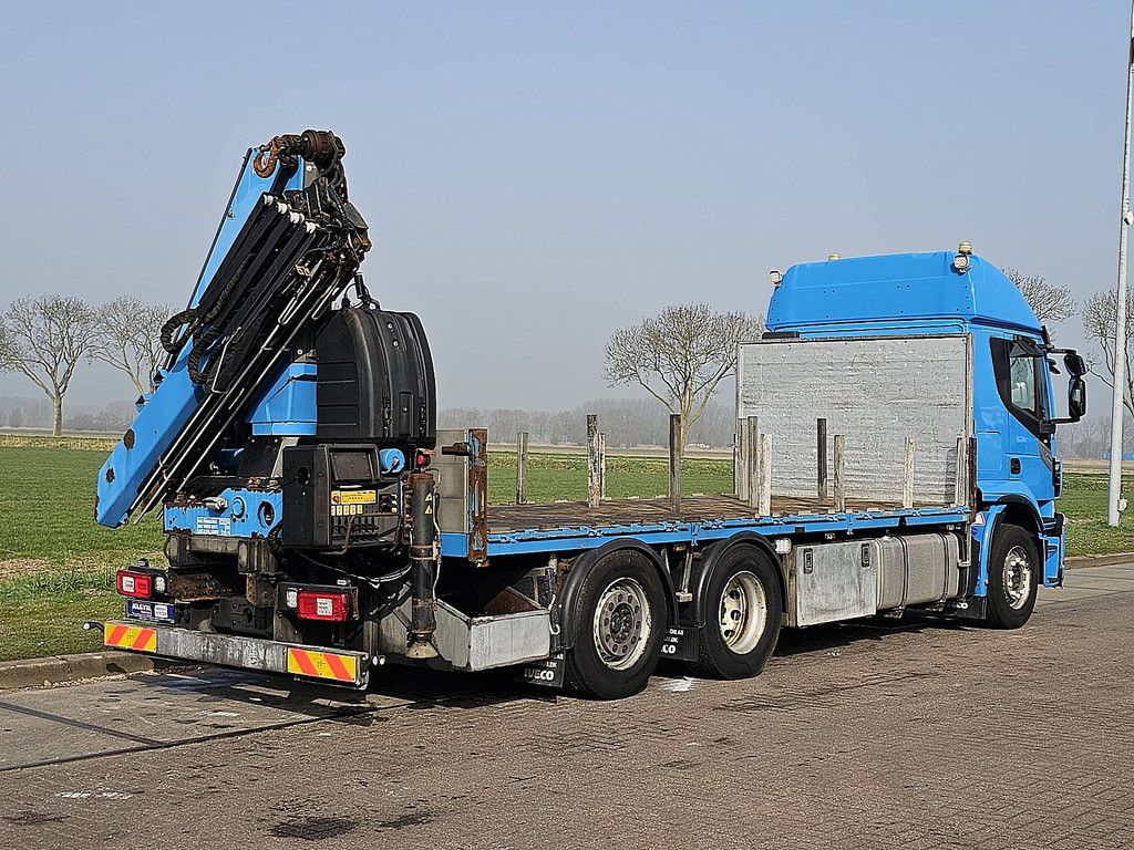 IVECO AT260S42 STRALIS 6x2 hyva hc183x 4x