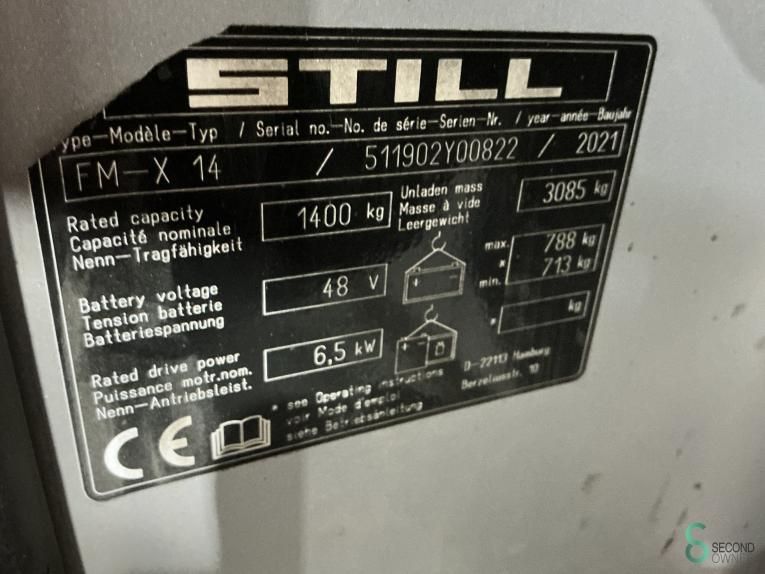 Reachtrucks Elektrisch Still FM-X14 2021