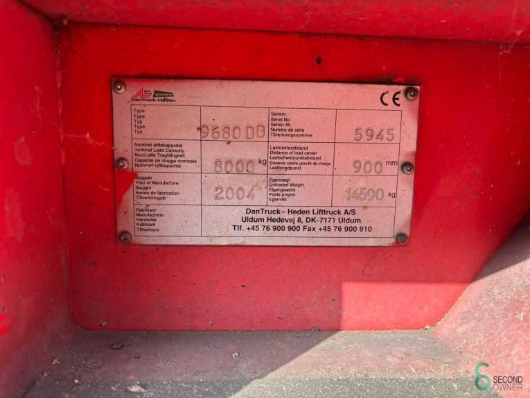 Gabelstapler Dan truck 9680DD 2004