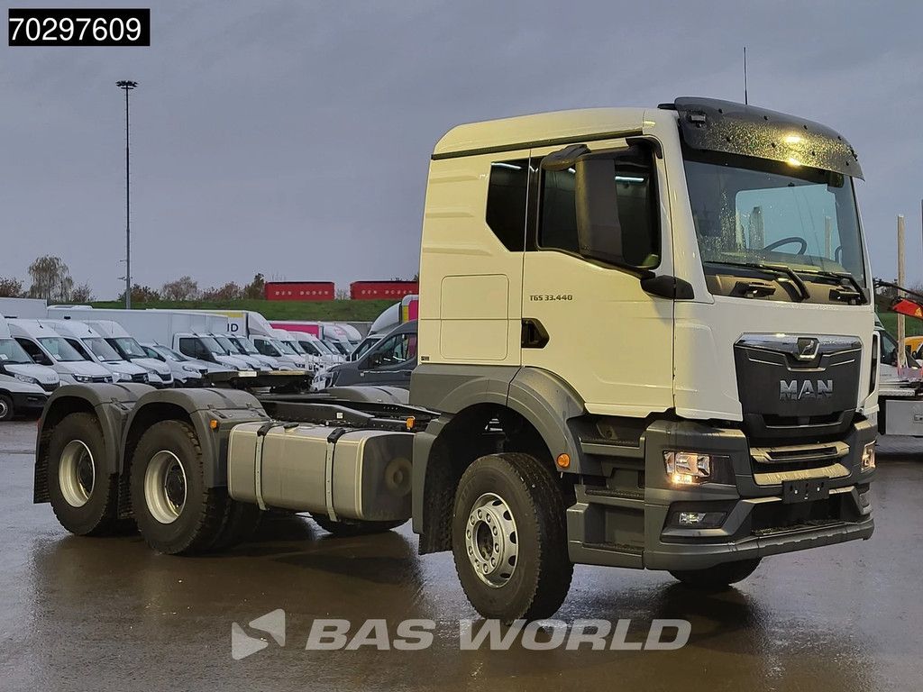 MAN TGS 33.440 6X4 NEW! TN Manual Full-Steel Big-Axle Drumbrakes Euro 2