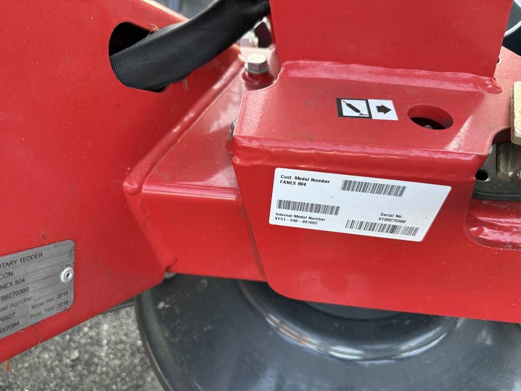 Vicon Fanex 804 schudder