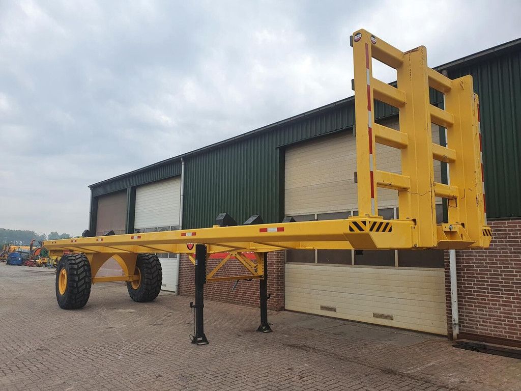 Buiscar buizentrailer container chassis semi-trailer