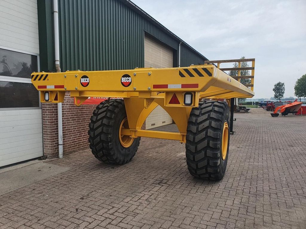 Buiscar buizentrailer container chassis semi-trailer