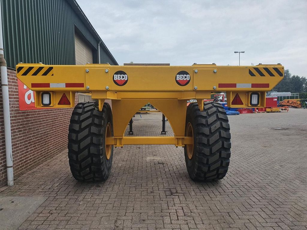 Buiscar buizentrailer container chassis semi-trailer