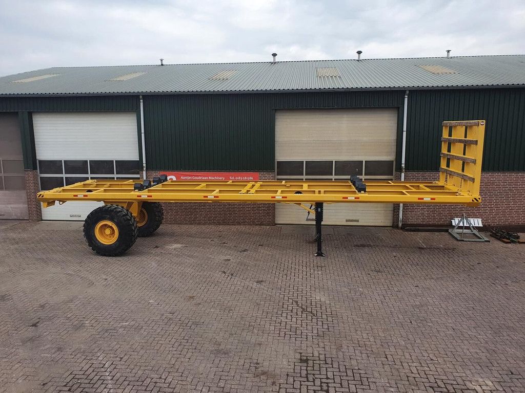 Buiscar buizentrailer container chassis semi-trailer