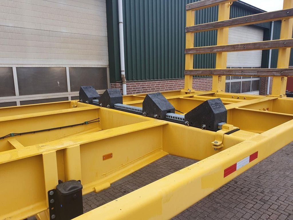 Buiscar buizentrailer container chassis semi-trailer