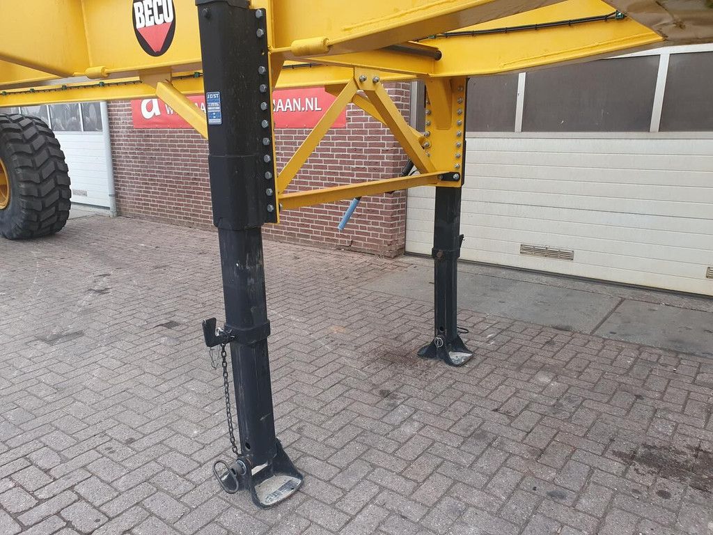 Buiscar buizentrailer container chassis semi-trailer