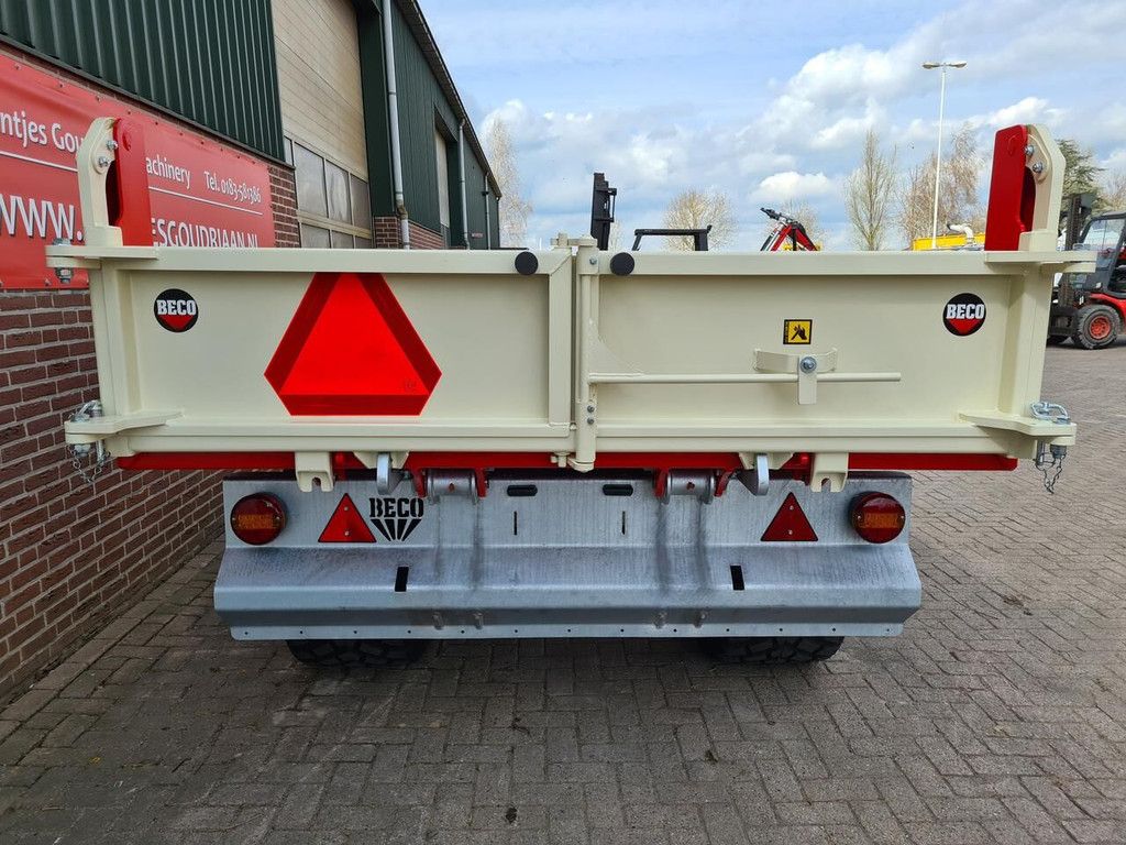Beco Fortum 60 / bakkenwagen dump trailer