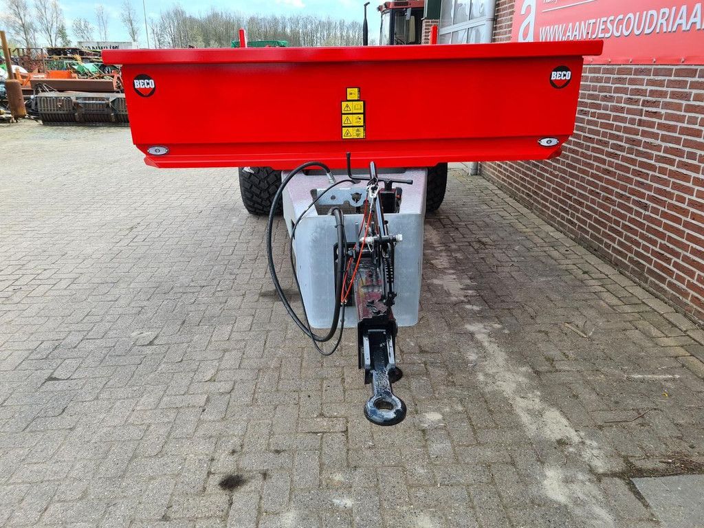Beco Fortum 60 / bakkenwagen dump trailer