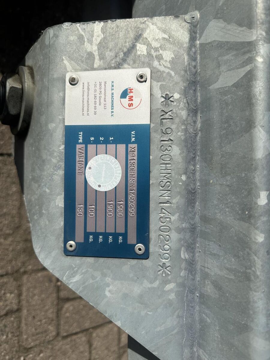 Kabelhaspelwagen Variant 130 - Gebruikt