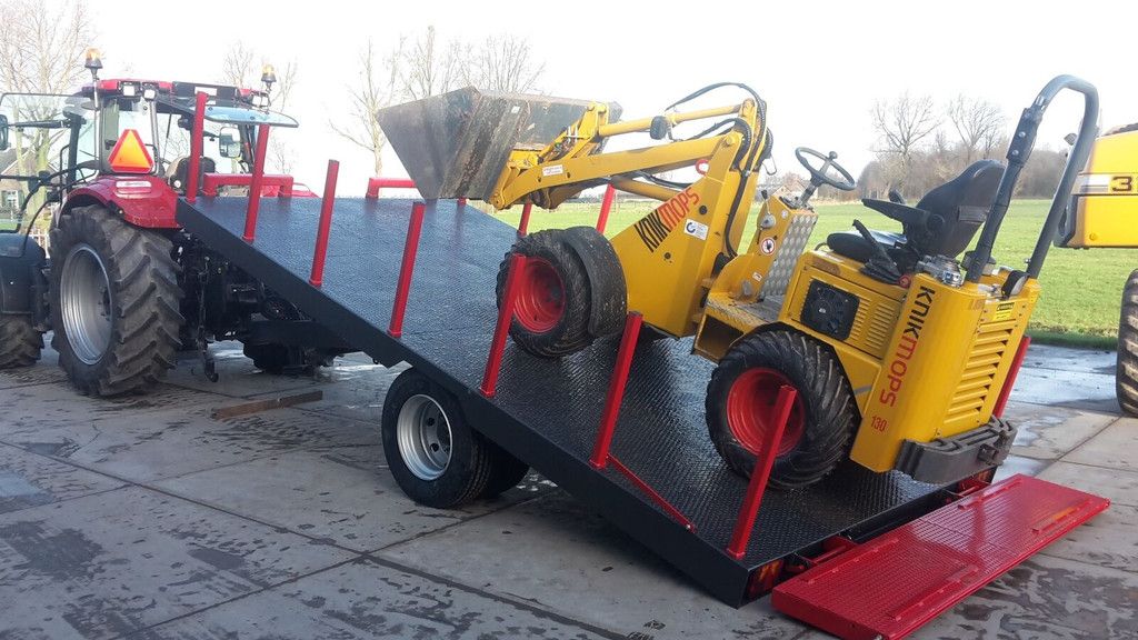 Oprijwagen 10 ton equipment trailer