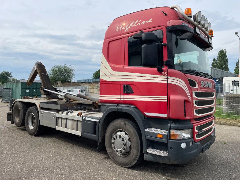 Scania G440 6x2 VDL Haaksyst. 21 Ton Manuel gear , bladvering Euro 5