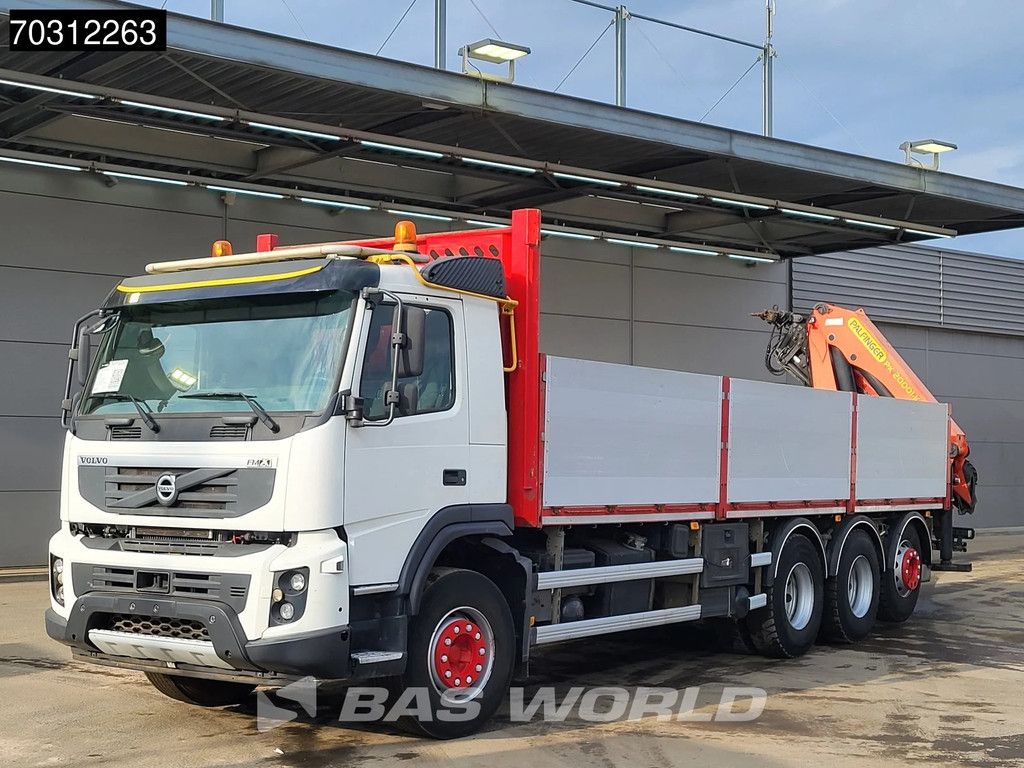 Volvo FMX FMX 410 8X4 Palfinger PK20001 K Crane Lift+steering axle Automatic VEB Euro 5