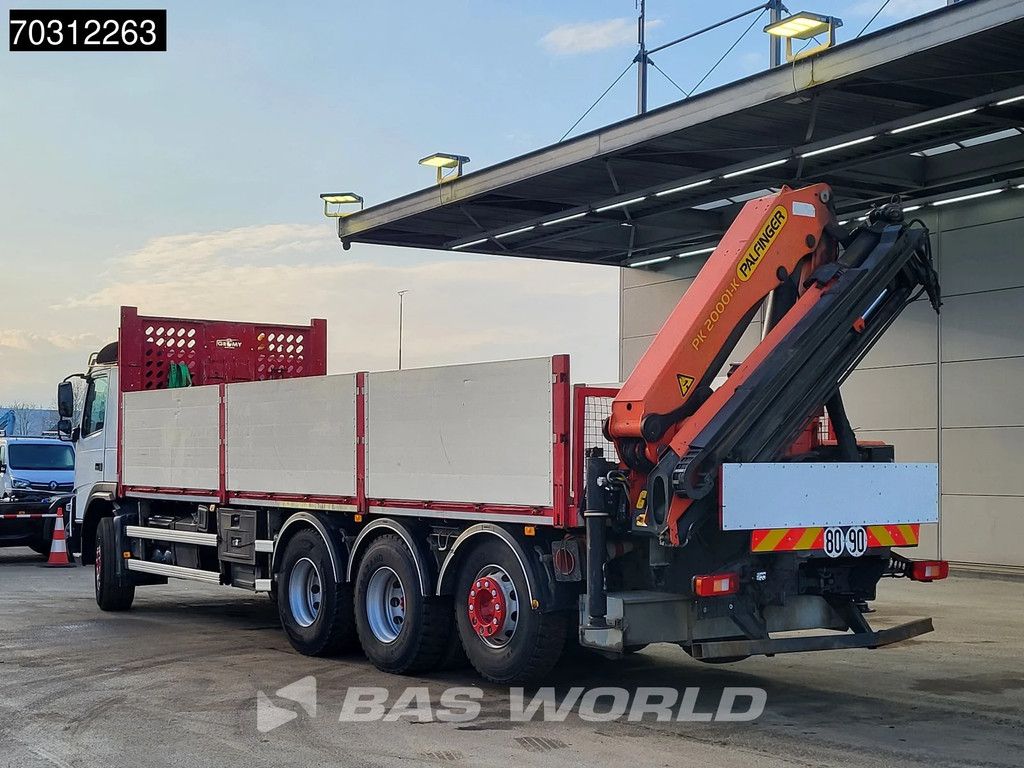 Volvo FMX FMX 410 8X4 Palfinger PK20001 K Crane Lift+steering axle Automatic VEB Euro 5