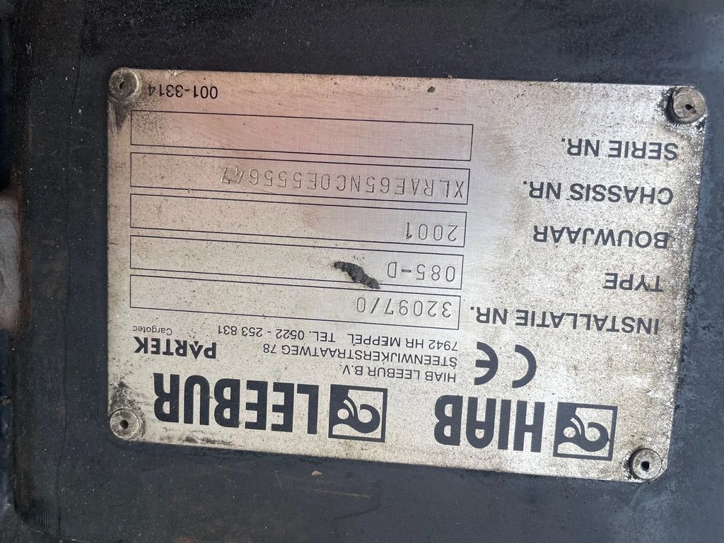 DAF CF 65.220 Hiab 085D / Leebur Haak