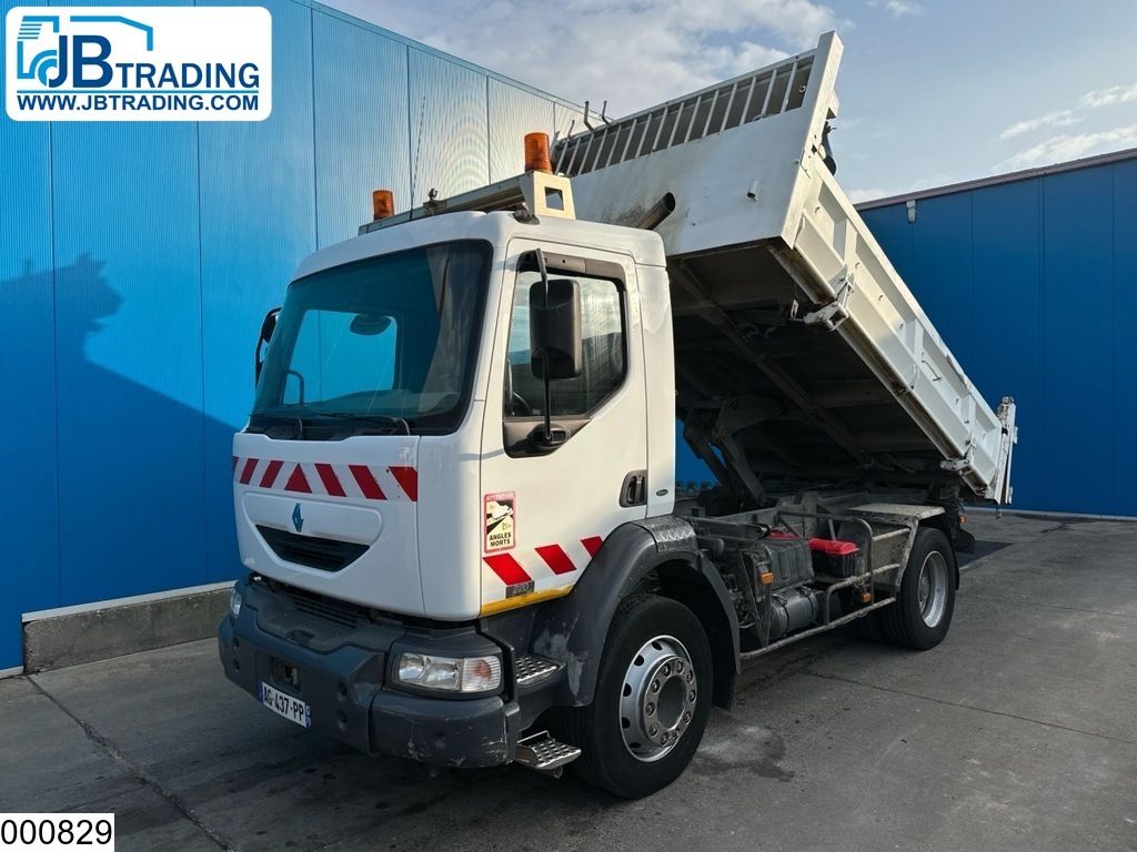 Renault Midlum 220 EURO 3, Manual transmission, Leaf springs