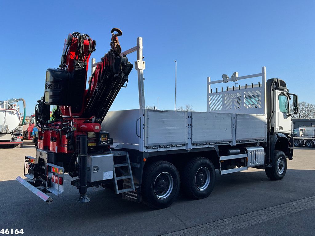 Mercedes-Benz Arocs 3345 6x6 Fassi 45 Tonmeter laadkraan Just 101.867 km!