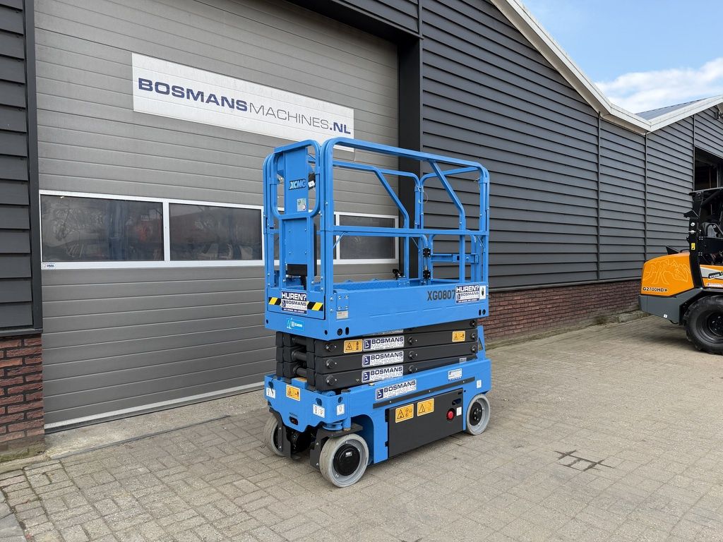 XCMG XG0807 AC schaarhoogwerker 7.8 M BJ 2024