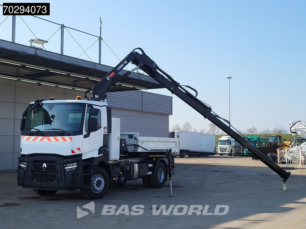 Renault C 430 4X2 NEW! HIAB X-Hiduo 138 Crane 6m3 Dautel 3-Side tipper Euro 6