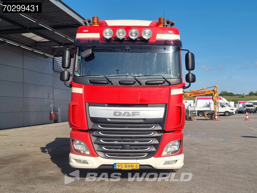 DAF XF 440 6X2 NL-combi Transporter HMF 900-K2 Kran Winch Lift-Lenkachse Euro 6