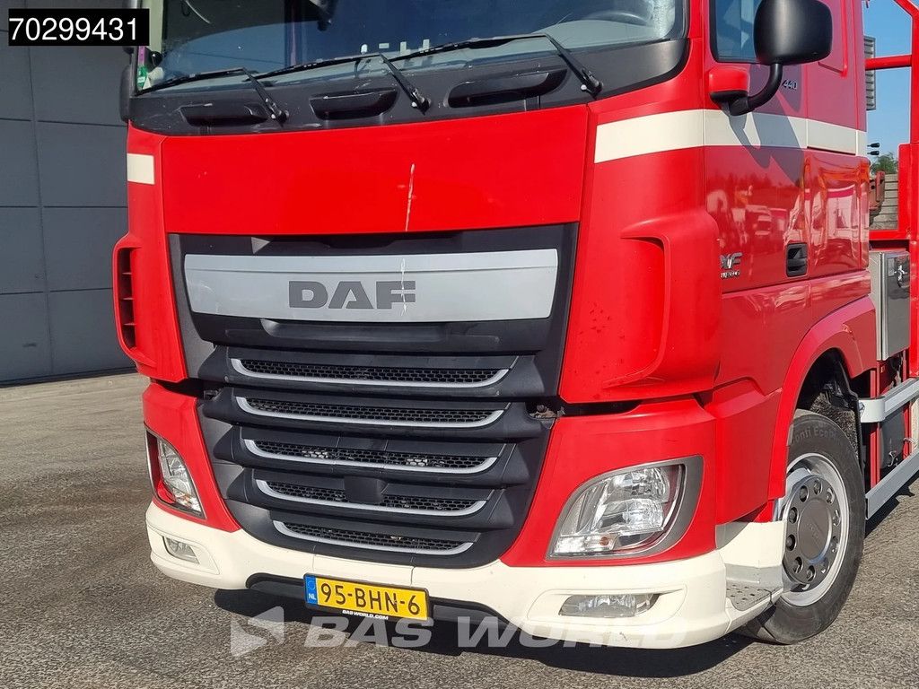 DAF XF 440 6X2 NL-combi Transporter HMF 900-K2 Kran Winch Lift-Lenkachse Euro 6