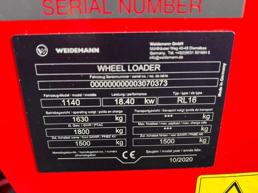 Weidemann 1140