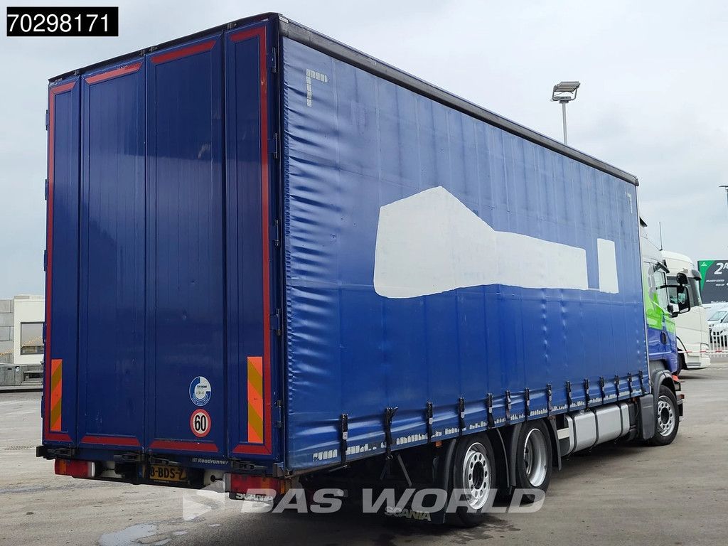 Scania R R410 6X2 NL-Truck Curtainsider Lift+steering axle Automatic Euro 6