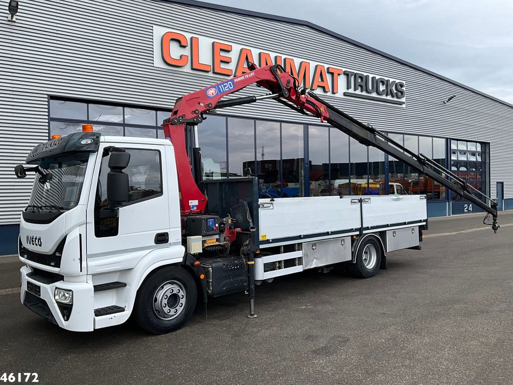 Iveco Eurocargo ML160E25 HMF 11 Tonmeter laadkraan Just 77.658 km!