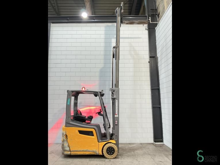 Gabelstapler Elektrisch Jungheinrich EFG 216K 2017 Triplex