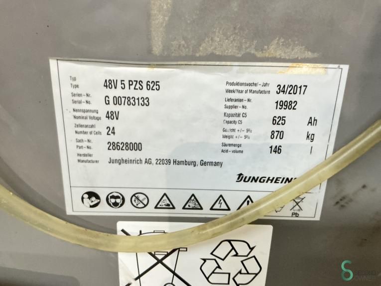 Gabelstapler Elektrisch Jungheinrich EFG 216K 2017 Triplex