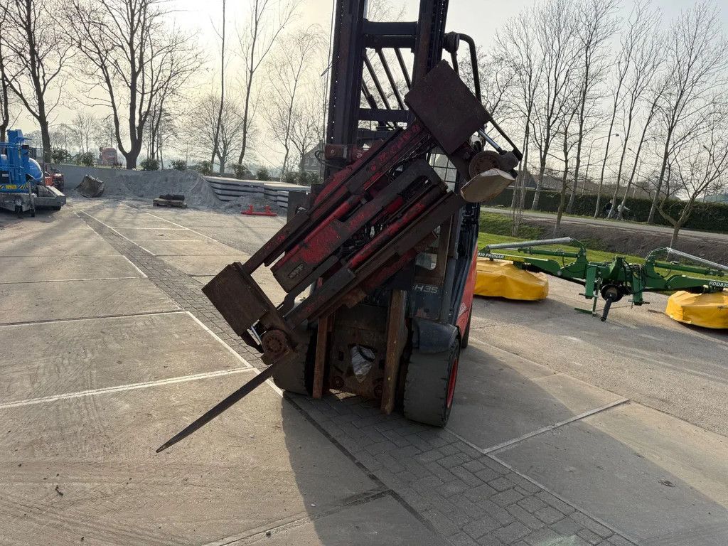 Linde H 35 T LPG Kantelaar Vorkensteller Heftruck Stapler